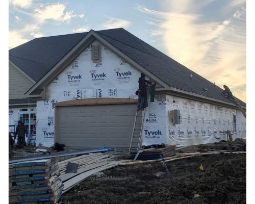 Siding project by C.E. Enterprises