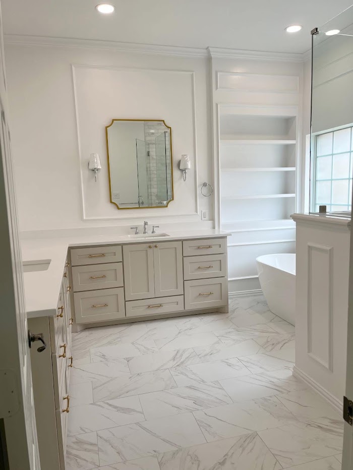 Bathroom Remodeling project by C.E. Enterprises